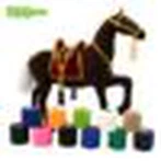 Profesyonel Tıbbi Tedarikçi 4.5m Uzunluk Renkli Dokuma Olmayan Yapışkan Kendinden Yapışkanlı Elastik Bandag