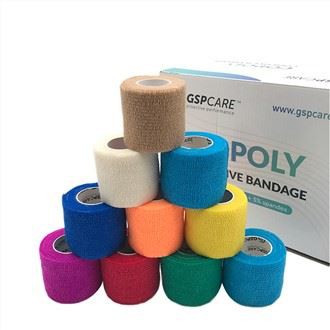 Yapışkanlı Elastik Pamuklu Kendinden Yapışan Bandaj