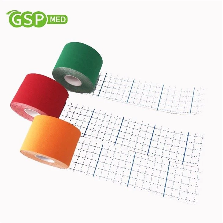Cotton Kinesiology Waterproof Muscle Sports Tape For Pain Relieve