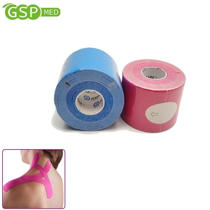 Cotton Kinesiology Waterproof Muscle Sports Tape For Pain Relieve